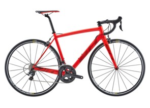 BICICLETA BH ULTRALIGHT RUTA ULTEGRA 18, MATTE GREY RED GREY
