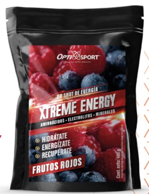 XTREME ENERGY FRUTOS ROJOS 400GRS OPTISPORT