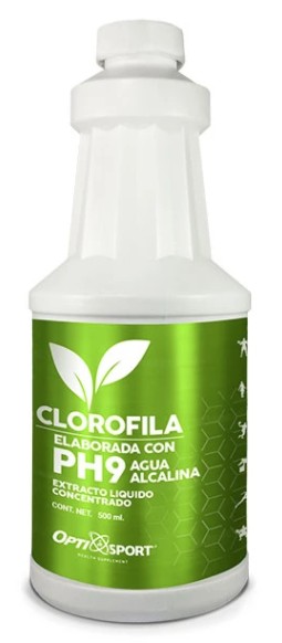 CONCENTRADO DE CLOROFILA PH9 500 ML OPTISPORT